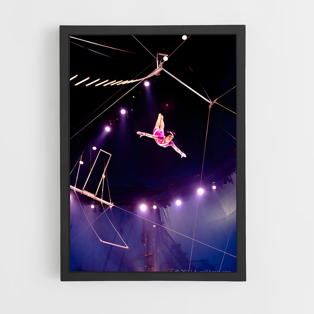 Poster L'Art de l'Acrobatie – affiche Cirque (vue 2)
